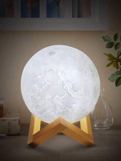 Lámpara Luna con luz led